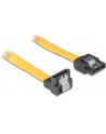 KABEL SATA DATA 70CM ZATRZASK. METAL. , WTYK 90'' DELOCK - nr 17