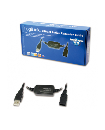 LOGILINK Kabel repeater USB 2.0  15m