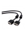 KABEL VGA M/M 5M + EKRAN + FERRYT BLACK GEMBIRD - nr 6