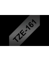 Taśma Brother 36mm BLACK  ON CLEAR - nr 18