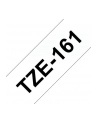 Taśma Brother 36mm BLACK  ON CLEAR - nr 37