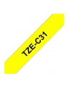 Taśma Brother 12mm BLACK ON FLUO. YELLOW - nr 28