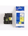 Taśma Brother 36mm BLACK  ON YELLOW FLEXIBLE ID - nr 14