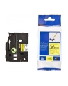 Taśma Brother 36mm BLACK  ON YELLOW FLEXIBLE ID - nr 21