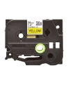 Taśma Brother 36mm BLACK  ON YELLOW FLEXIBLE ID - nr 7