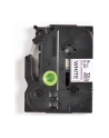 Taśma Brother 9mm BLACK  ON WHITE  NON LAMINATED - nr 38