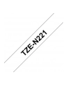 Taśma Brother 9mm BLACK  ON WHITE  NON LAMINATED - nr 48