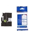 Taśma Brother 18mm BLACK  ON WHITE NON LAMINATED - nr 31