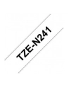 Taśma Brother 18mm BLACK  ON WHITE NON LAMINATED - nr 32