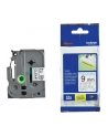 Taśma Brother 9mm BLACK  ON CLEAR ADHESIVE TAPE - nr 10