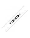 Taśma Brother 9mm BLACK  ON CLEAR ADHESIVE TAPE - nr 12