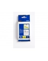 Taśma Brother 9mm BLACK  ON CLEAR ADHESIVE TAPE - nr 14