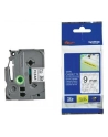 Taśma Brother 9mm BLACK  ON CLEAR ADHESIVE TAPE - nr 20