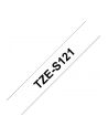 Taśma Brother 9mm BLACK  ON CLEAR ADHESIVE TAPE - nr 22