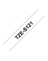Taśma Brother 9mm BLACK  ON CLEAR ADHESIVE TAPE - nr 25