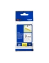 Taśma Brother 9mm BLACK  ON CLEAR ADHESIVE TAPE - nr 8