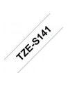 Taśma Brother 18mm BLACK  ON CLEAR ADHESIVE TAPE - nr 21