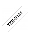 Taśma Brother 18mm BLACK  ON CLEAR ADHESIVE TAPE - nr 25
