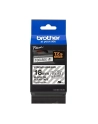 Taśma Brother 18mm BLACK  ON CLEAR ADHESIVE TAPE - nr 28