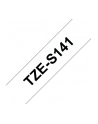 Taśma Brother 18mm BLACK  ON CLEAR ADHESIVE TAPE - nr 31
