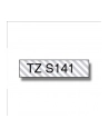 Taśma Brother 18mm BLACK  ON CLEAR ADHESIVE TAPE - nr 7