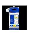Taśma Brother 24mm BLACK  ON CLEAR ADHESIVE TAPE - nr 4