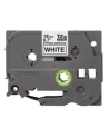 Taśma Brother 18mm BLACK  ON WHITE ADHESIVE TAPE - nr 27