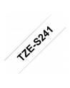 Taśma Brother 18mm BLACK  ON WHITE ADHESIVE TAPE - nr 50