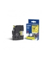 Taśma Brother 18mm BLACK ON YELLOW ADHESIVE TAPE - nr 24