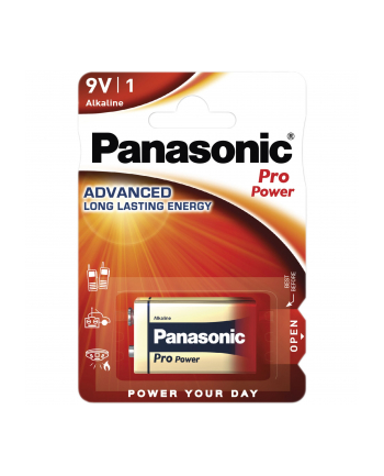 Bateria Panasonic 6LR61PPG | 1 szt. | blister