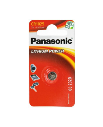 Bateria Panasonic CR1025 | 1 szt. | blister
