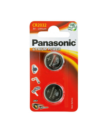 Bateria Panasonic CR2032 | 2 szt. | blister