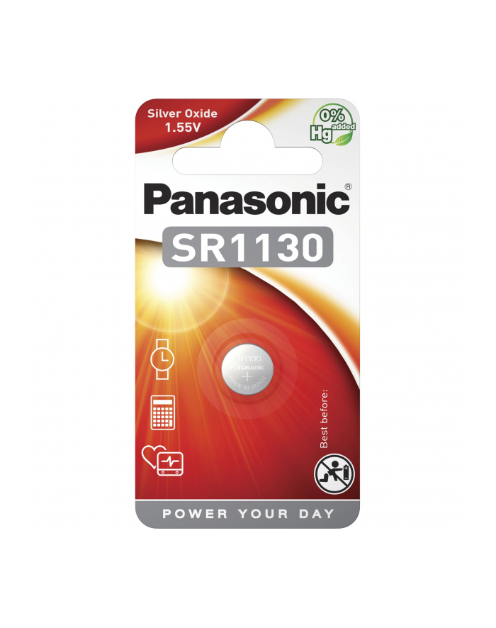 Bateria Panasonic SR1130 | 1 szt | blister główny