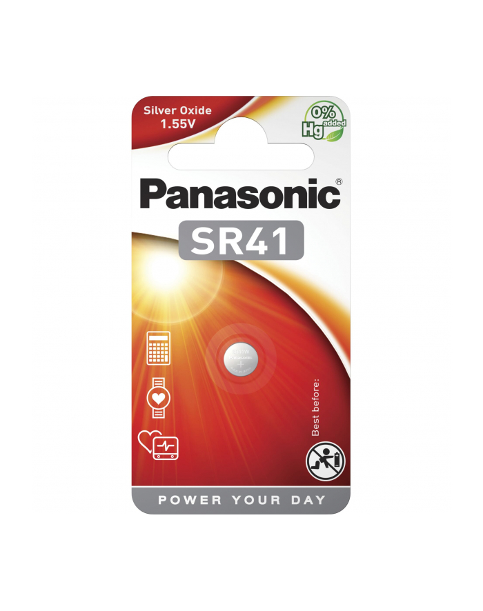 Bateria Panasonic SR41 | 1 szt. | blister główny