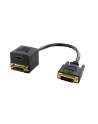 4World Adapter DVI-D [M] (24+1) > HDMI [F] + DVI-D [F] (24+1), czarny - nr 1