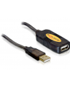 KABEL USB 2.0 A-A M/F PRZEDŁUŻACZ AKTYWNY 5M - nr 1