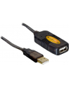 KABEL USB 2.0 A-A M/F PRZEDŁUŻACZ AKTYWNY 5M - nr 44