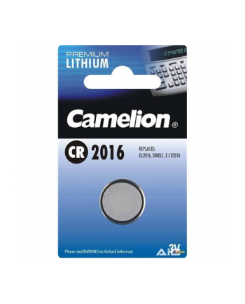Camelion Lithium Button celles 3V (CR2016), 1-pack