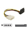 KABEL SATA ZASILAJĄCY MOLEX(M)->SATA(F) KĄT. 90” 15CM DELOCK - nr 10
