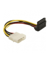 KABEL SATA ZASILAJĄCY MOLEX(M)->SATA(F) KĄT. 90” 15CM DELOCK - nr 13