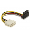 KABEL SATA ZASILAJĄCY MOLEX(M)->SATA(F) KĄT. 90” 15CM DELOCK - nr 4