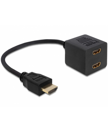 ADAPTER HDMI(M) 1.4->HDMI(F) 1.4 X2 DELOCK