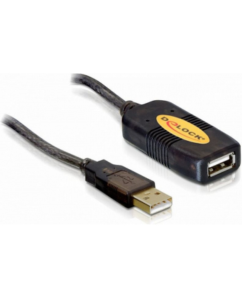 PRZEDŁUŻACZ USB AM-AF 2.0 10M AKTYWNY BLACK DELOCK nr 2