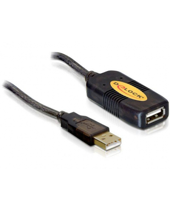 PRZEDŁUŻACZ USB AM-AF 2.0 10M AKTYWNY BLACK DELOCK nr 1