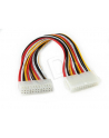 PRZEDŁUŻACZ ZASILANIA ATX 24F/24M 30CM DELOCK - nr 4