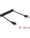 KABEL USB AM-MICRO 2.0 SPIRALA 20-60CM DELOCK - nr 29