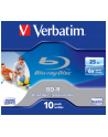 Verbatim BluRay BD-R [ jewel case 10 | 25GB | 6x | PRINTABLE SURFACE HARD COAT ] - nr 13