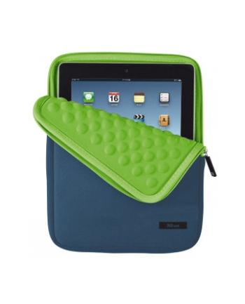 Anti-Shock bubble sleeve for 10'' tablets – blue