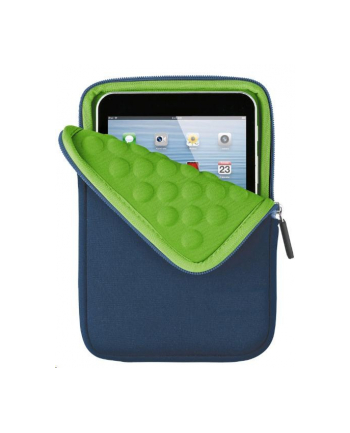 Anti-shock bubble sleeve for 7'' tablets - blue