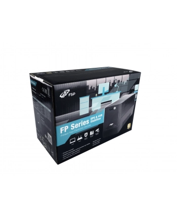 Fortron FSP Line Interactive UPS FP-800/ 800VA, 480W/ AVR/ 2 Schuko Output Sockets nr 2